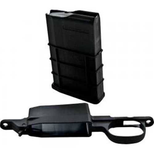 Convierte tu rifle Howa 1500 en un modelo más eficiente con un cargador extraíble de 10 balas, fácil de instalar y sin modificaciones permanentes.